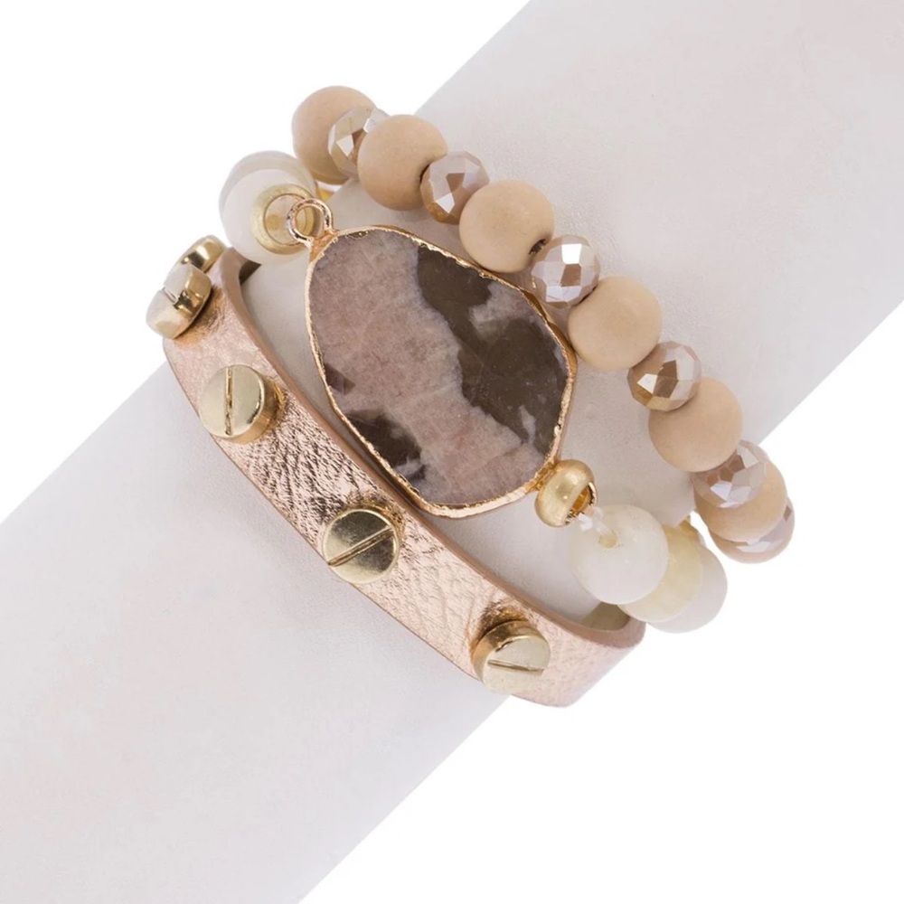 SAACHI Everyday Arm Party Bracelet Set. NWT